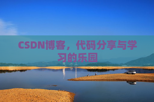 CSDN博客，代码分享与学习的乐园